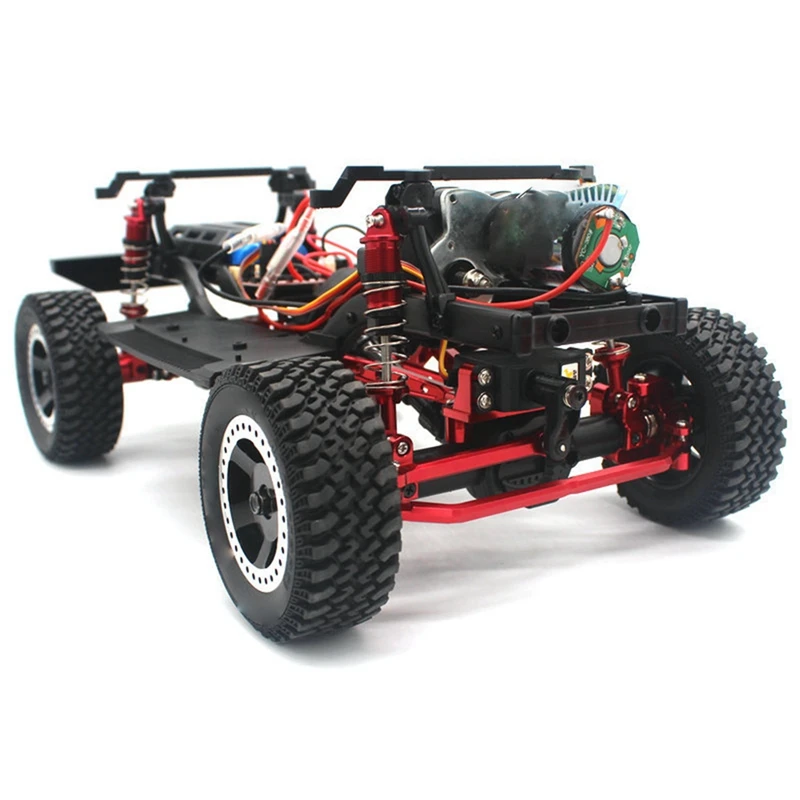 Asta di collegamento per montaggio servo in metallo per parti di camion fuoristrada cingolati 1/12 MN128 MN86S G500 arancione