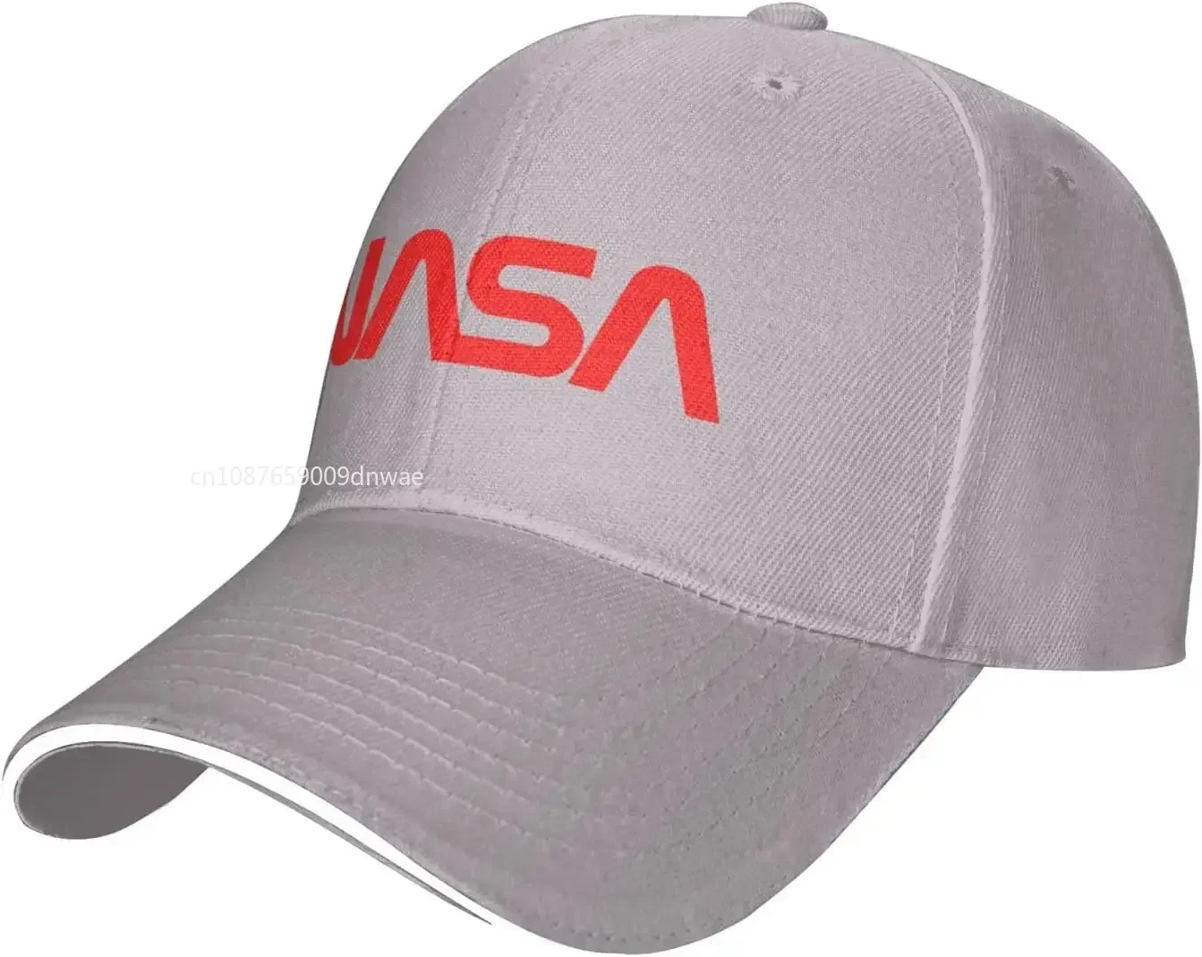 Logo-NASA Snapback Cap Casual Casquette Regulowane czapki z daszkiem Męska czapka sportowa