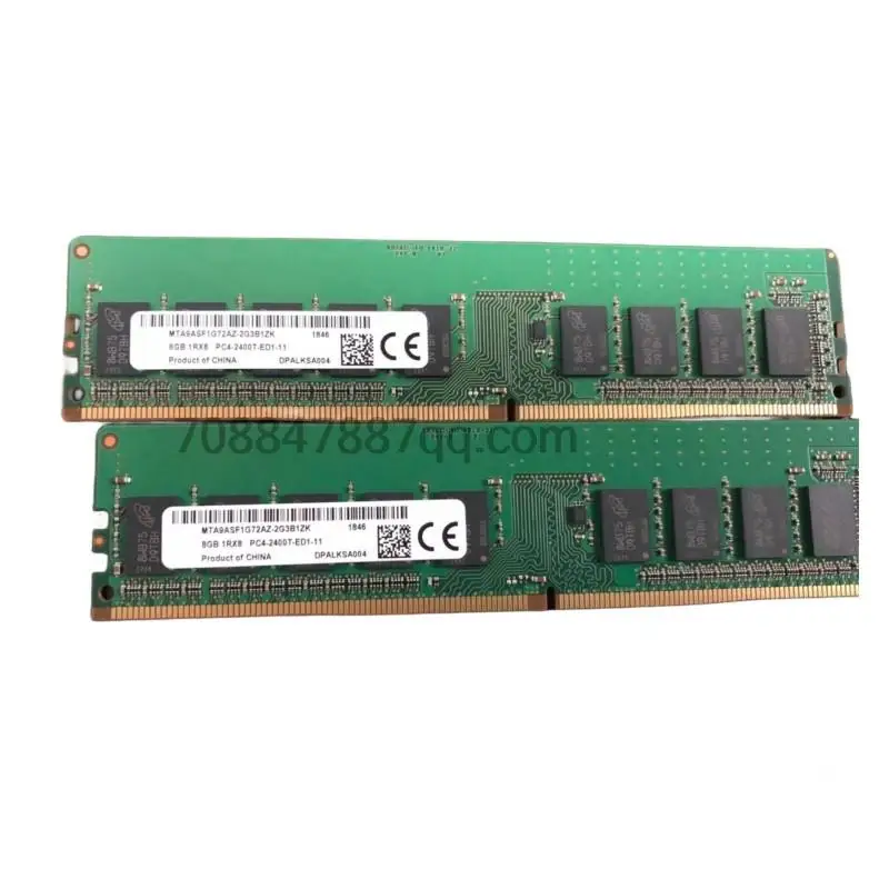 original 100% authentique 8G 1RX8 PC4-2400T-ED1-11 MTA9ASF1G72AZ-2G3B1