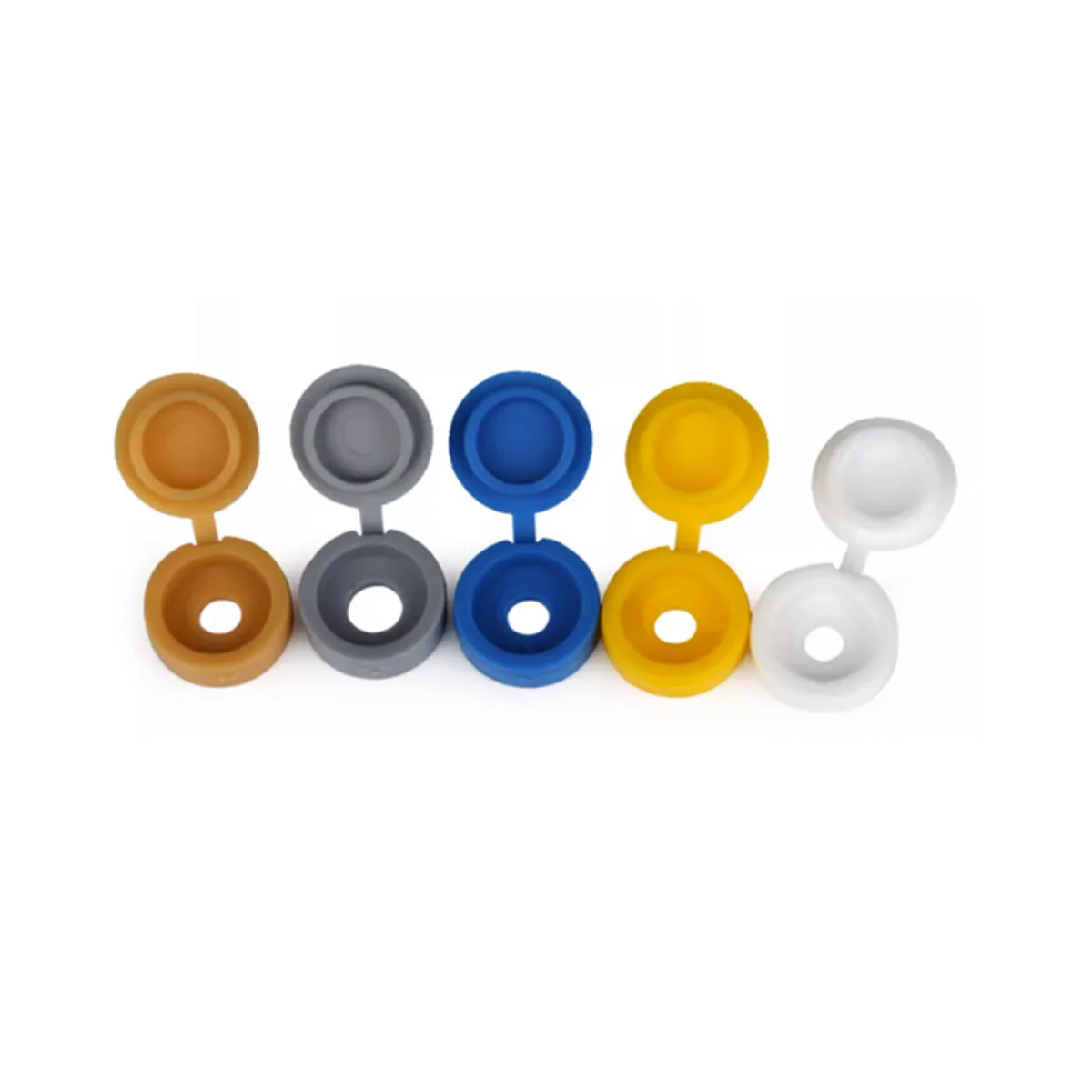 Plastic Connected Thickened Screw Decorative Cover Self Tapping Screw Protective Hole Plugs Furniture Cover Cap M4M5