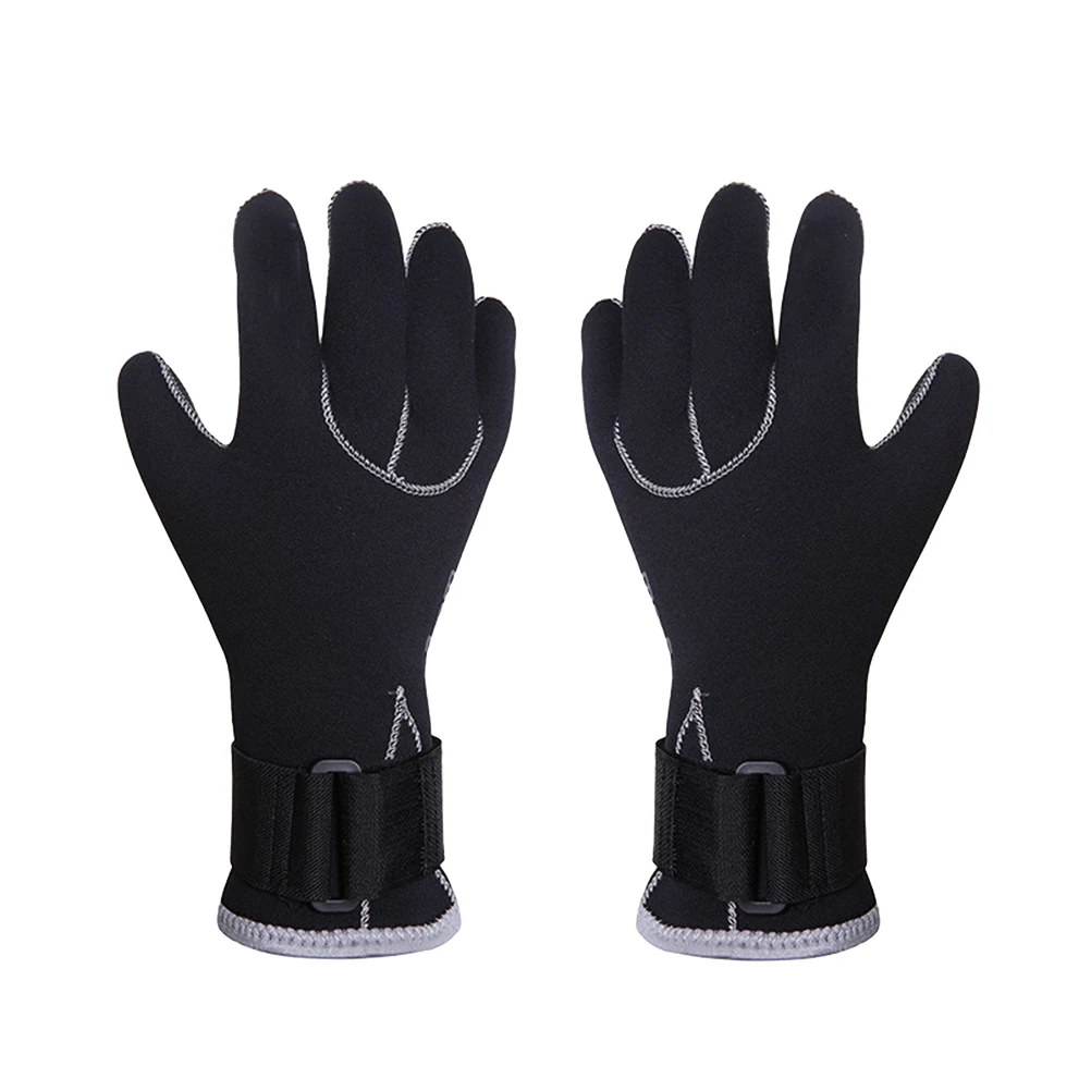 

3Mm Thick Non-Slip Anti-Wear Diving Gloves For Snorkeling Fishing Water Sports High-Grip Textured Palm Warm Flexible Neoprene