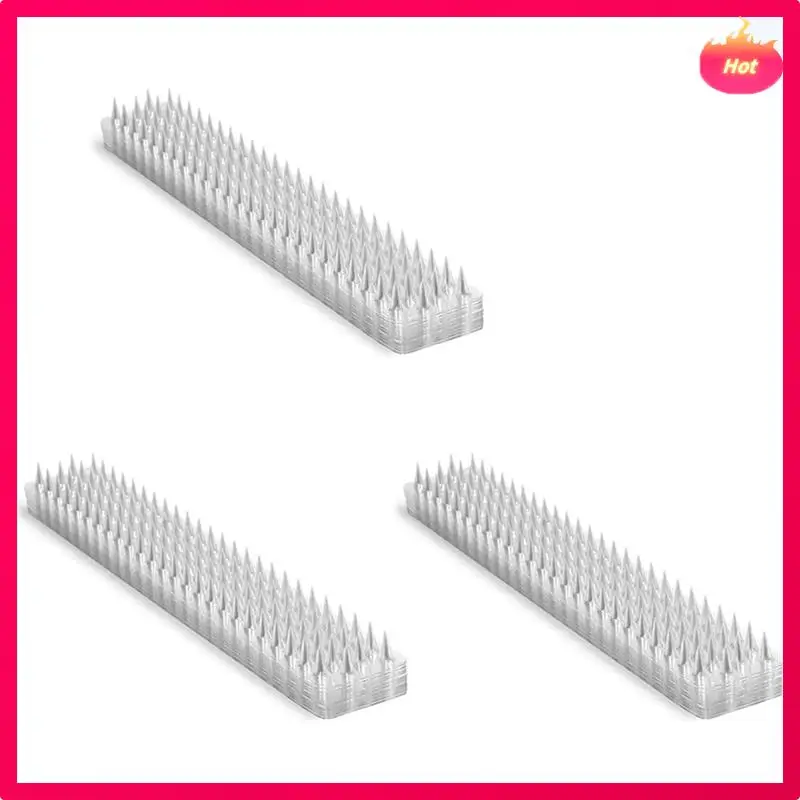 

ABYP 30X шипы отпугиватель кошек пластиковый репеллент от птиц анти-голубь защита от птиц белка садовые заборы управление прозрачные шипы