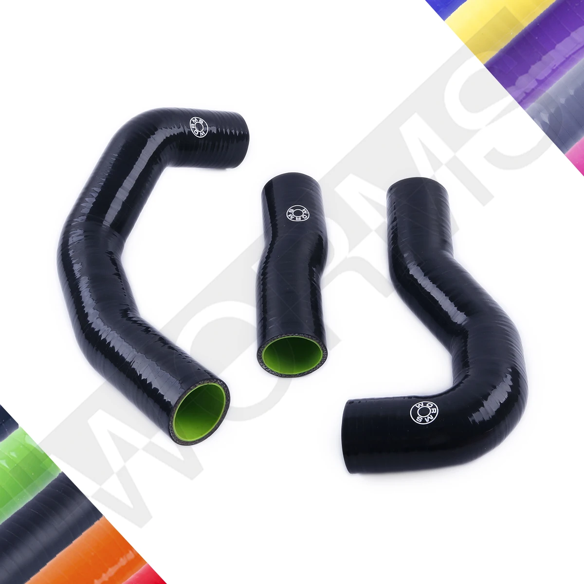 

For 2001-2007 Mitsubishi L200 Pajero Montero 2.5 TD 4WD Silicone Intercooler Boost Hose Kit 2002 2003 2004 2005 2006