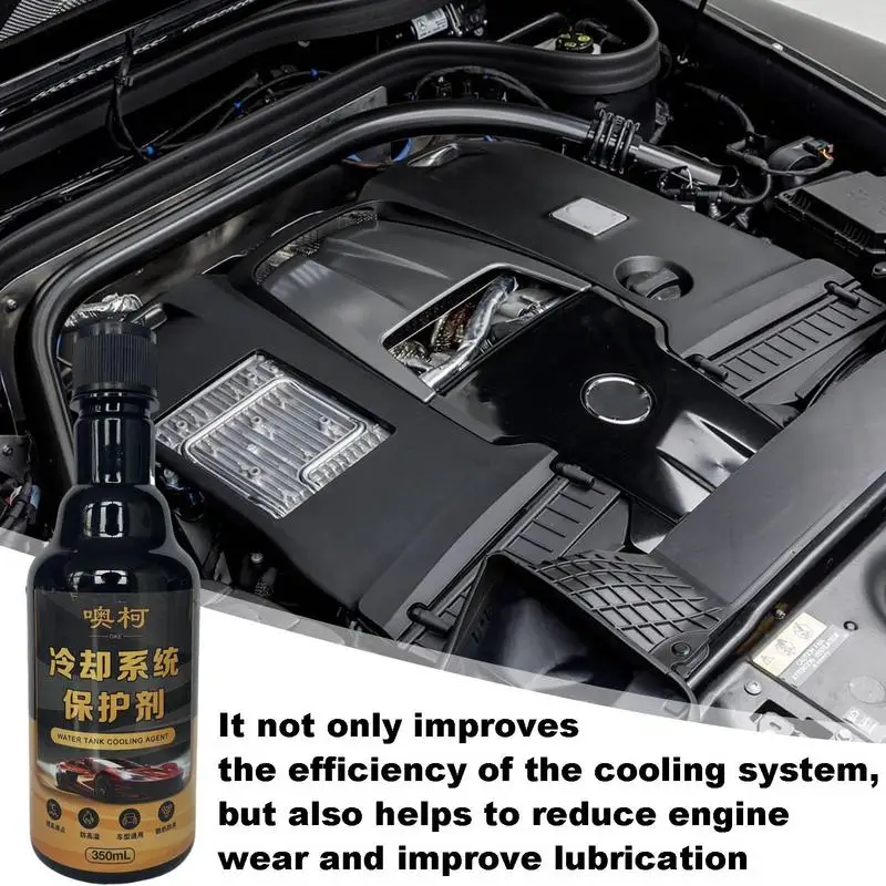 

Car Engine Protective Agent 350ml Cooling System Anti-Boiling Maintenance Liquid Safe And Gentle Car Accessories For Small Cars