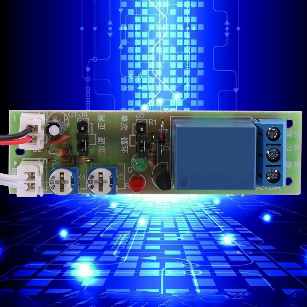 Adjustable Timer Module Adjustable Cycle Timer Delay On/Off  Relay Module  5V/12V/24V 0-15min/0-60min Timer Module