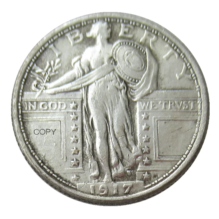 الولايات المتحدة 1916-1930 - P/D/S 35 قطعة عملة نسخة مطلية بالفضة