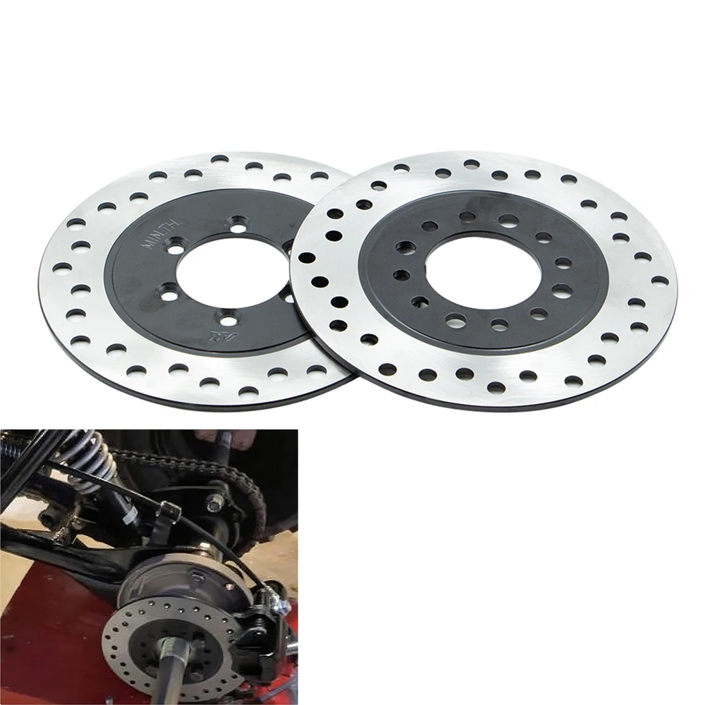 

160mm Front and Rear Brake Disc Disc Rotor for 50cc 70cc 90cc 110cc 125cc 150cc ATV Kart Dirt Bike Quad Dirt Bike Accessories