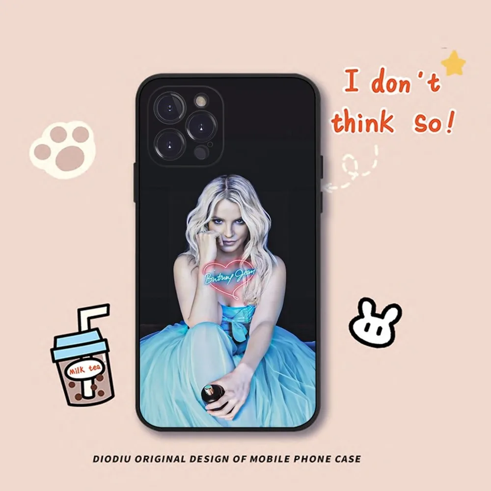 Britney Spears Phone Case For iPhone 15 6 7 8 Plus 11 12 13 14 Pro SE 2020 MAX Mini X XS XR Back Funda Cover