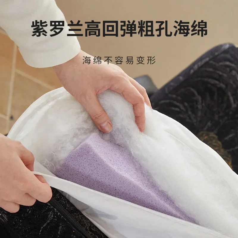 أريكة فردية فاخرة وخفيفة الوزن على الطراز الفرنسي في العصور الوسطى وشرفة كرسي ترفيهي لغرفة المعيشة كسول بتصميم منزلي ذو إحساس متقدم