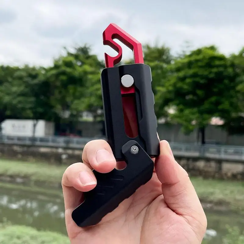 Gravidade Fidget Toy com abridor de garrafas Metal Hand Gripper, Legal e Portátil, Gravidade Sensorial Brinquedos