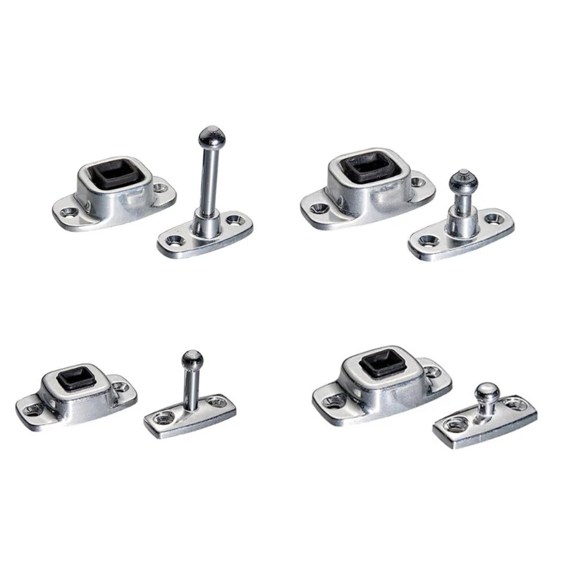 

D0UC Aluminum Door Stoppers for Securing Vehicle Door Prevent Accidental Closure During Driving Parking Easy Installation