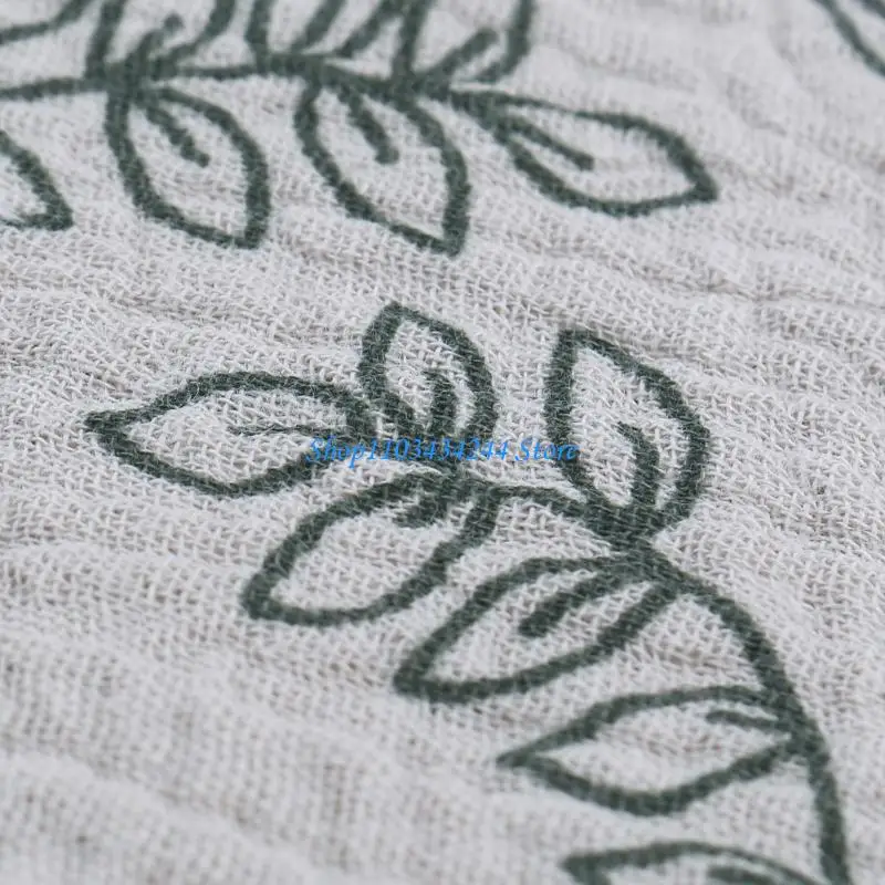 منشفة الطفل التسنين المرايل طباعة ملابس التجشؤ للطفل طبقة سميكة منديل العرق مسح منشفة الوليد الوجه منشفة 5 قطعة