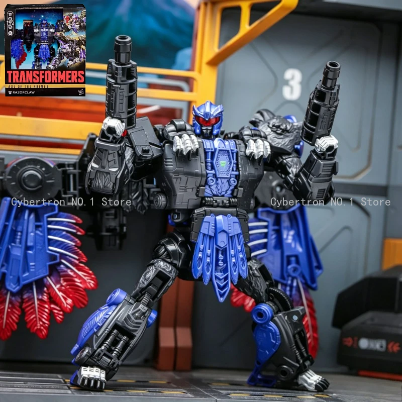 

Anime Deformation Robots Transformers Toys Razorclaw KO Age of The Primes Collectible Action Model Figures Birthday Gift Hobbies