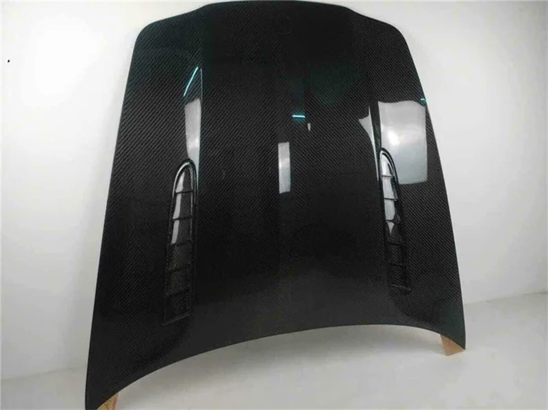 Real Carbon Fiber Front Bumper Engine Hood Bonnet Vent Cover For Porsche Panamera 970 970.1 970.2 2010-2016