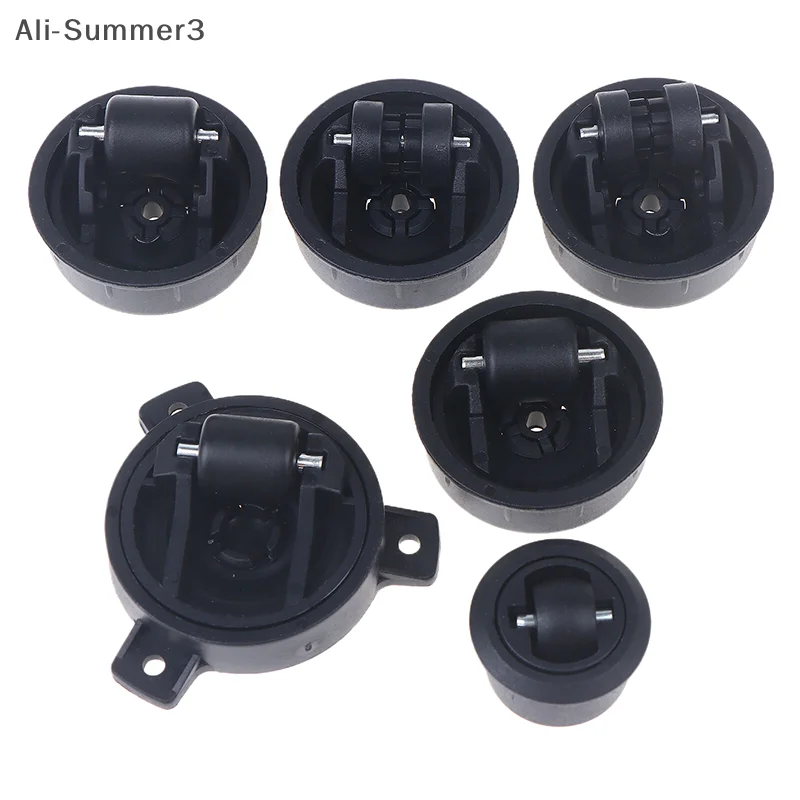 4pcs Invisible Universal Slotted Wheel 360 Degree Rotation Caster Smooth Quiet For Home&Office Furniture Bottom Push-pull Moving