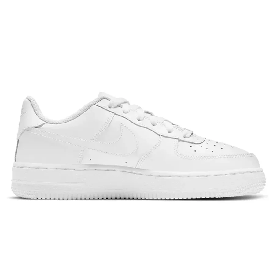 Nike  Le Low-Top Sneakers Pure White Kidsren's Style  Synthetic leather, classic retro style, non-slip, shock-absorbi