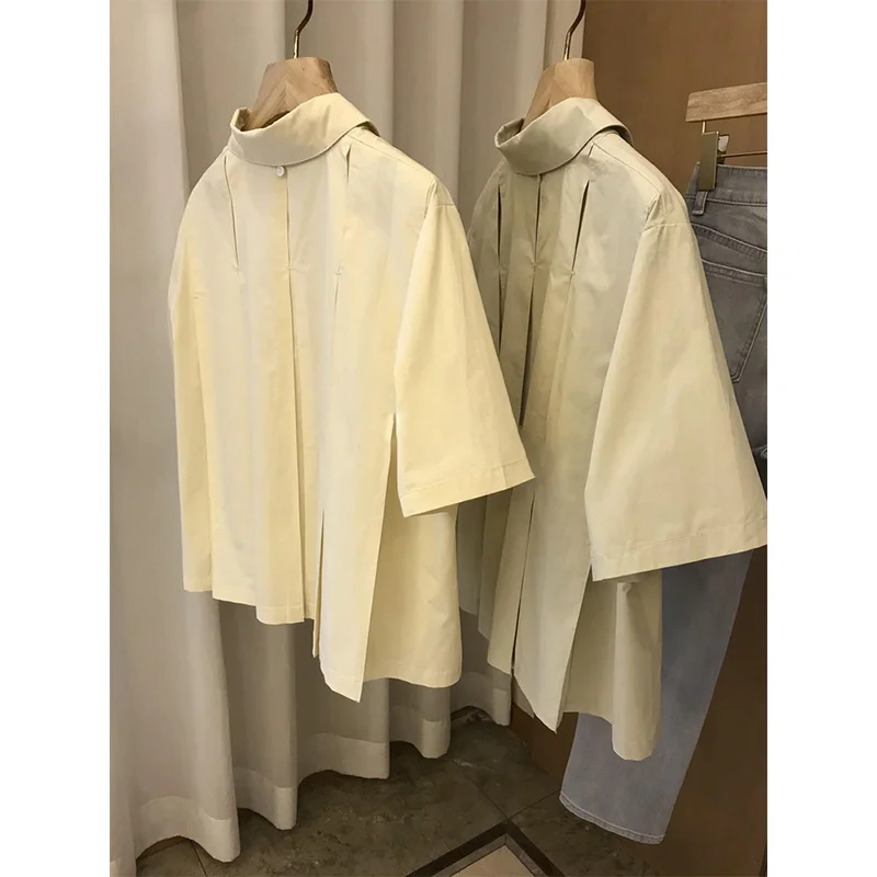 

Рубашки с коротким рукавом, женская льняная блузка с застежкой, обычная блузка для кампуса, минималистичный Cottagecore, молодежный консервативный студенческий класс