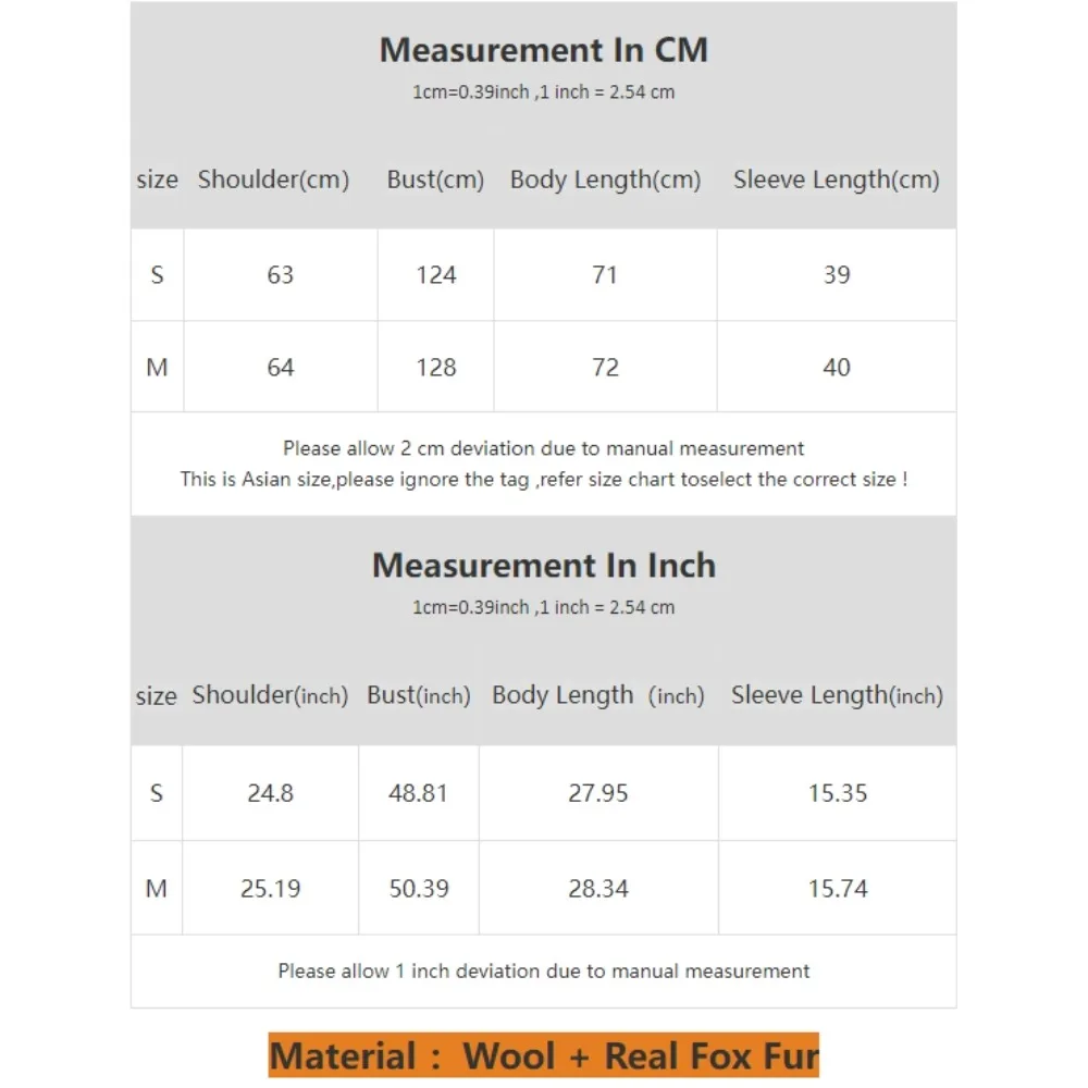 سترة صوف للنساء موضة شتاء 2024 بياقة من فرو الثعلب الطبيعي سميكة دافئة من الكشمير معطف صوفي مزيج موضة معطف فرو حقيقي للخريف #6