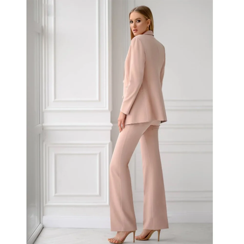 Sweet Classic Women Suit Peak Lapel Single Breasted (Blazer+Vest+Pants) Conjuntos Para Mujeres 3 Piezas Formal Office Lady Daily