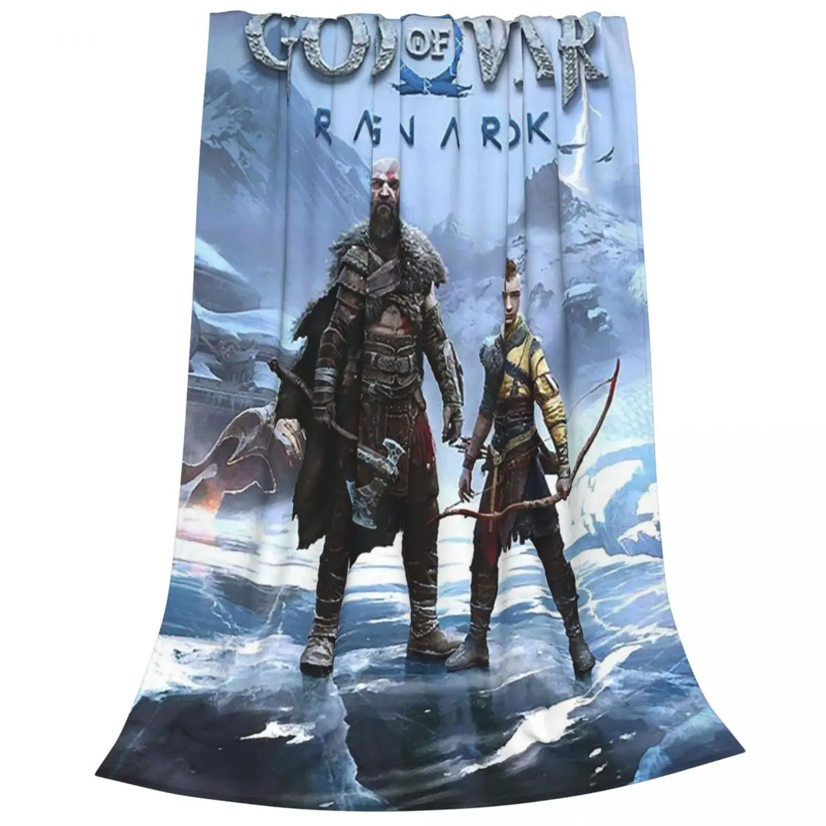 God Of War God Of War Ragnarok Blankets Flannel Super Soft Sofa Throw Blankets For Home Bedroom Outdoor Throws Bedspread Quilt