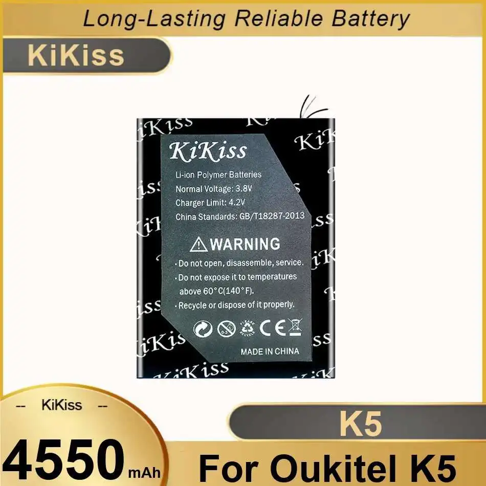 

4550Mah For Oukitel K5 Mobile Phone Battery Premium Replacement
