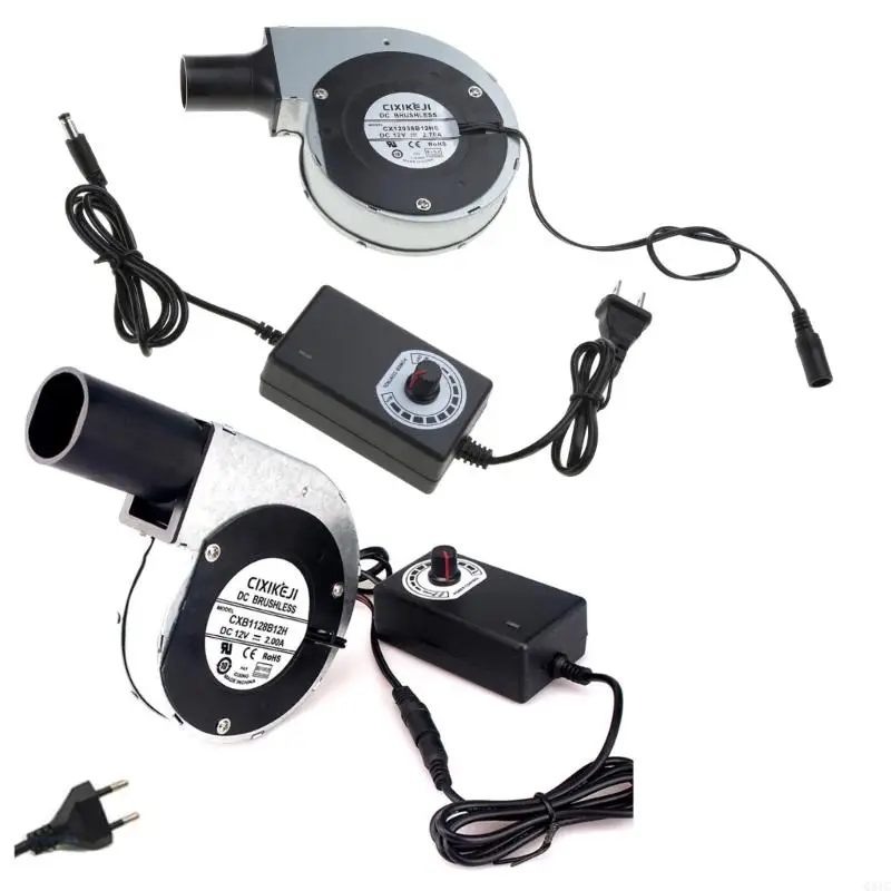 

Q81C 25W Brushless Blower 3.3cm Diameter Air Duct Ourdoor Cooking Fan