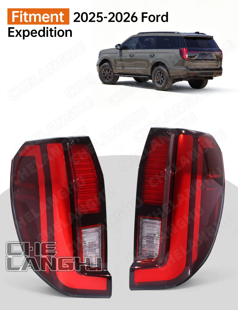 Taillight For Ford Expedition 2025 2026 New Car accessories Brake Light Rear Lamp SL12-13404-C SL1Z13405C