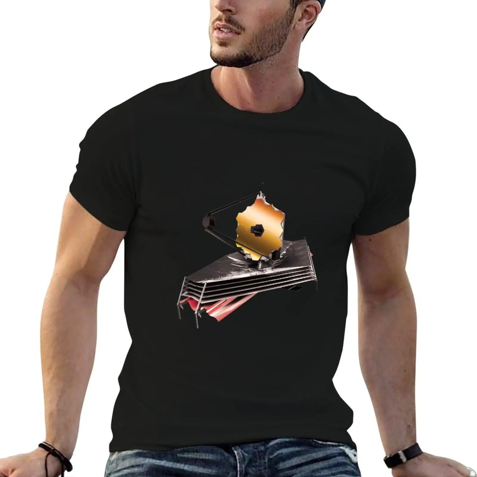 James Webb Space Telescope JWST T-Shirt gifts for boyfriend topping mens designer t shirt