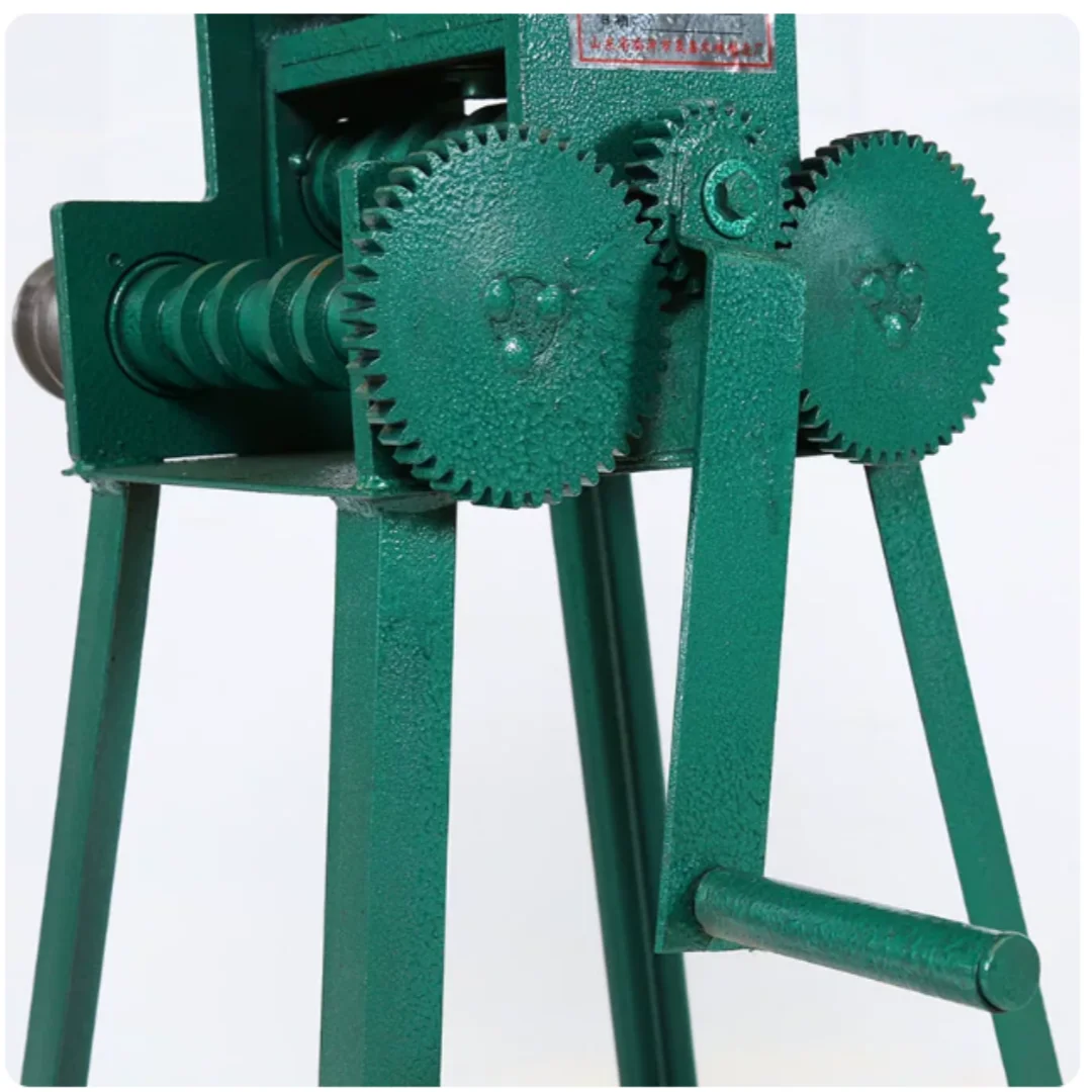Manual Pipe Bender Hand Crank Tube Bending Tool Stainless Steel Pipe Bender Square Tube Tubing Bending Machine