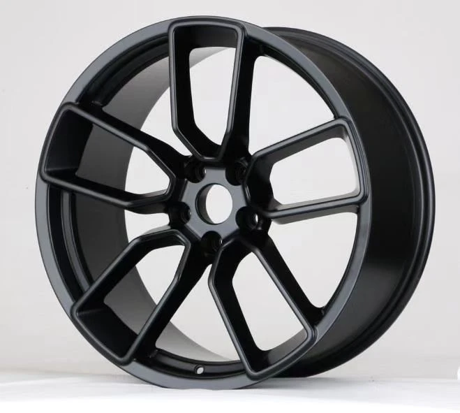 Customized high quality 20x9.0 inch 5x115 aluminum alloy casting car wheels hub rims with matt black color