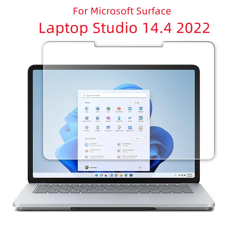 

For Microsoft Surface Laptop Studio 14.4 2022 Tempered Glass Screen Protector 14.4inch Tablet Anti Scratch Clear Protective Film