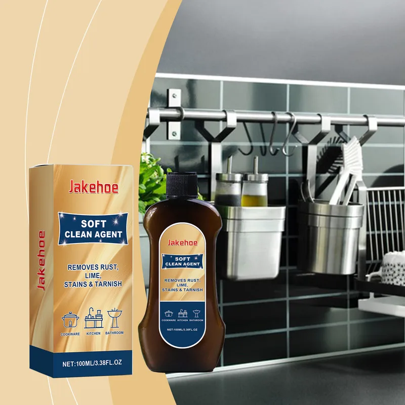 Multi Purpose Soft Clean Agent Kitchen Bathroom Floor Heavy Oil Stain Rust Removal Multi Use Cleaning Emulsion