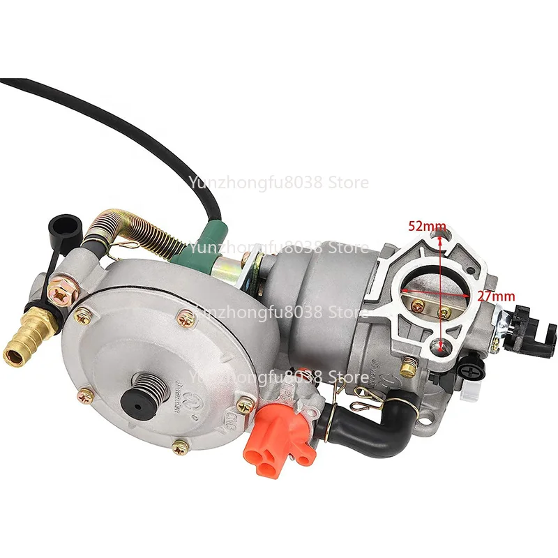 

5Kw Accessories 188F Carburetor Dual Fuel Automatic Or Manual Choke Lpg/Ng Conversion Kits For Generator Hybrid