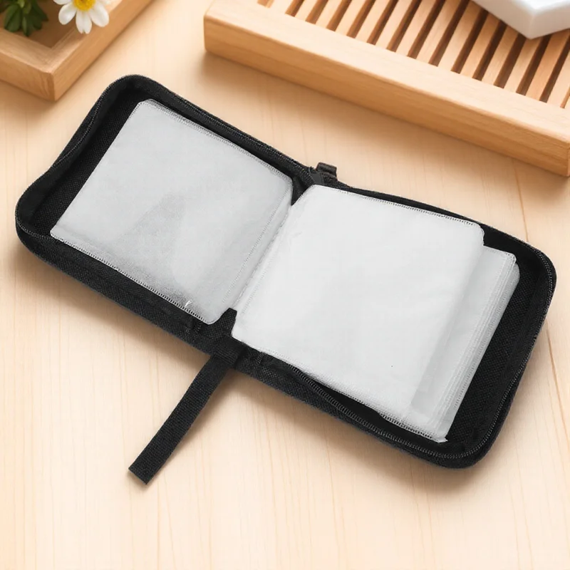 

40 Capacity Cd Case Car Storage Bag Portable Dvd Holder Organizer Zipper Cd Pouch Oxford Cloth Disc Container Case