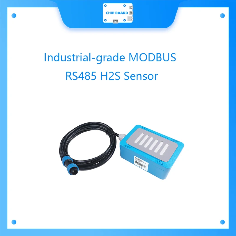 

Industrial-grade MODBUS RS485 H2S Sensor - with Waterproof Aviation Connector