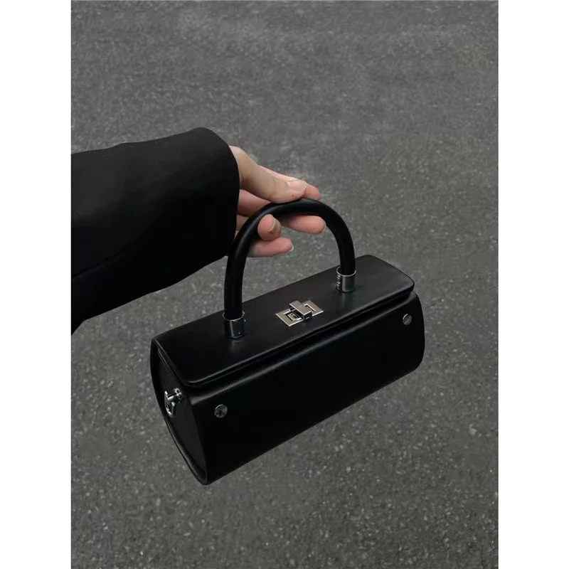 

Ретро-сумка, цилиндрическая сумка, модная сумка через плечо на одно плечо