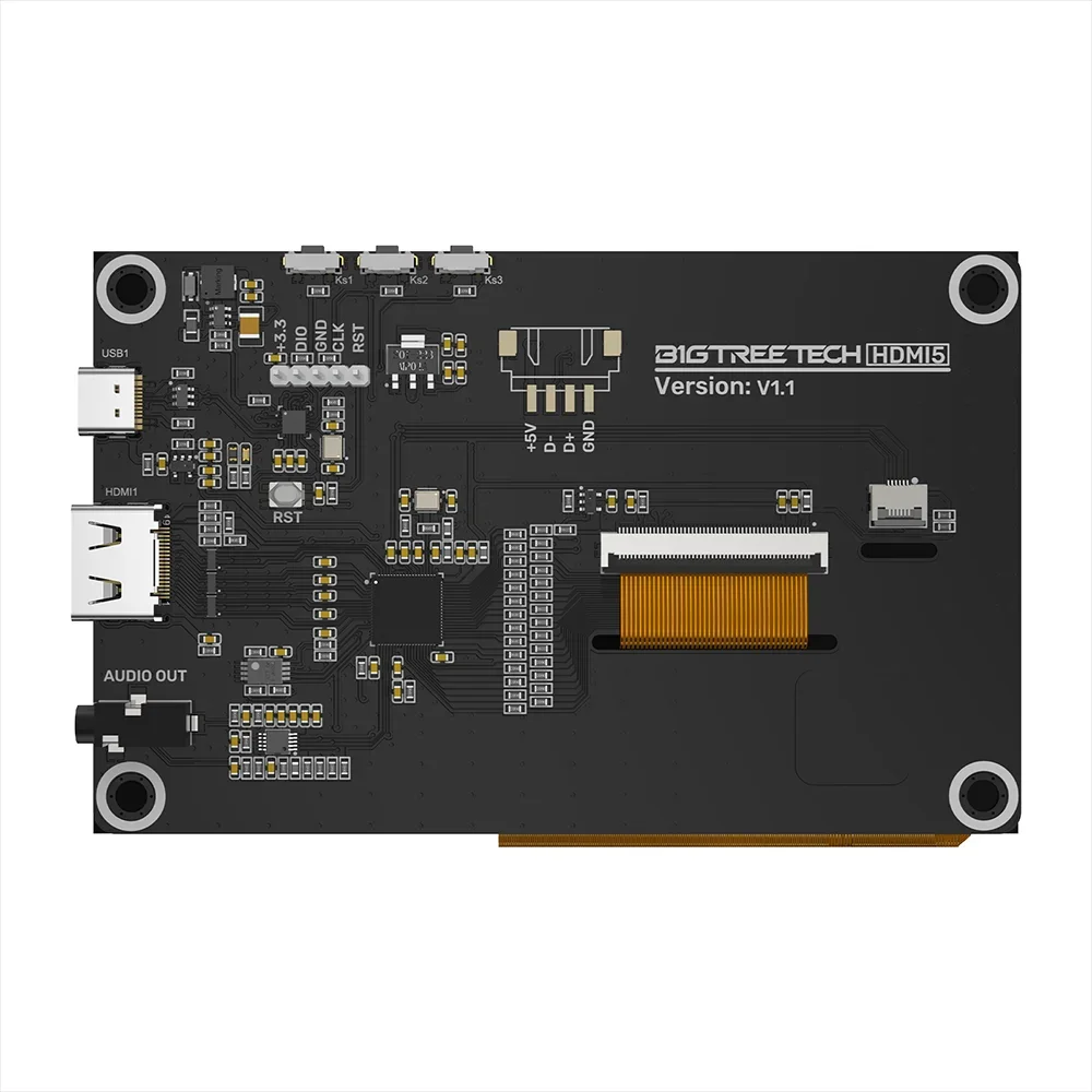 Imagem -06 - Tela de Toque Bigtreetech para Raspberry pi Tela Hdmi Ips Manta M4p Mais Cb1 M8p Mais Cb1 Impressora Fdm Mini pc vs pi Tft50