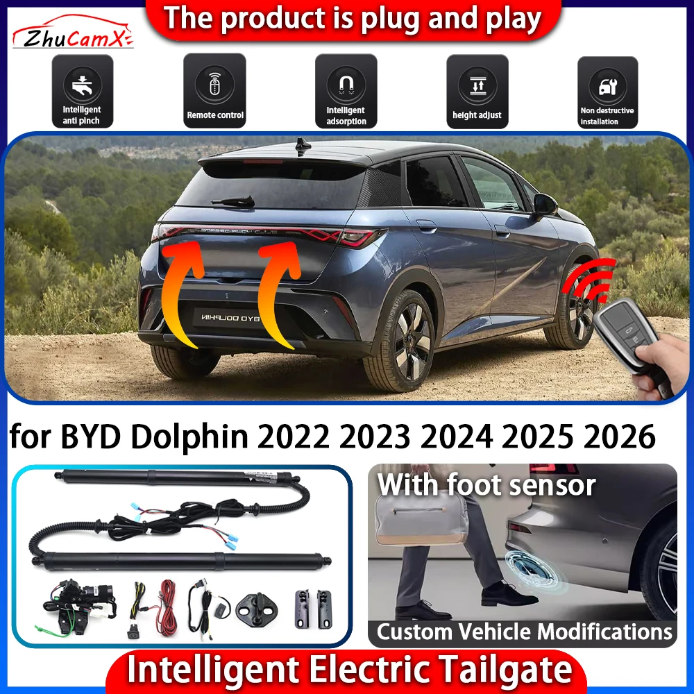 

Smart Powered Tailgate System for BYD Dolphin 2022 2023 2024 2025 2026 Automatic Intelligent Electric Trunk Lift Control Kit