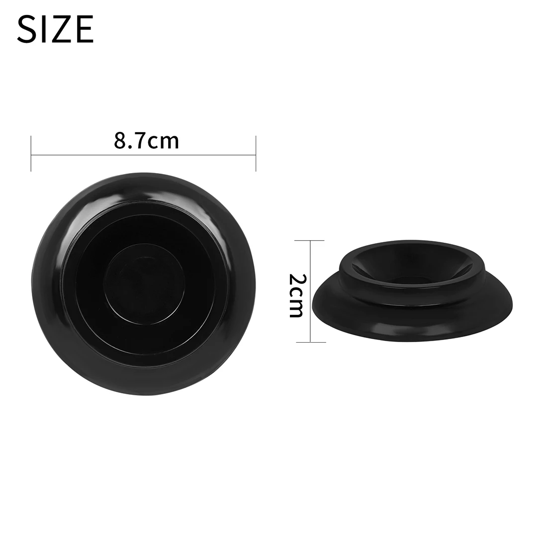 IRIN 4pcs Piano Caster Cups Non Slip Anti Noise Piano Foot Pads for Protecting Floors&Carpets Keyboard Instrument Accessories