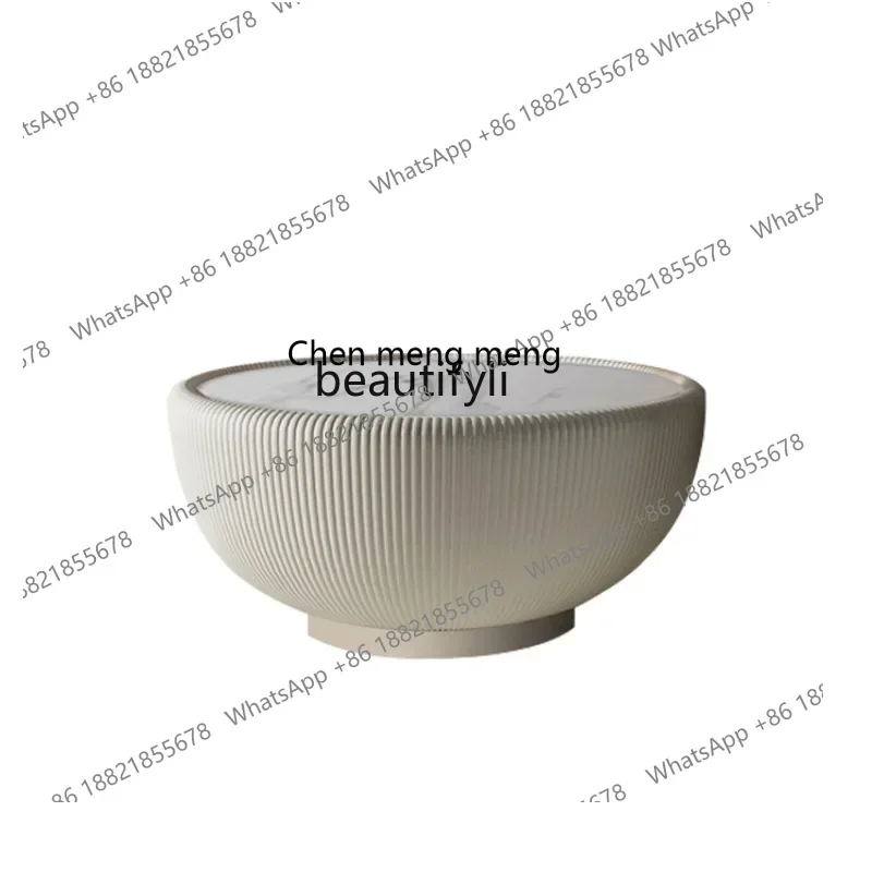 cc182R1 Italian Style Light Luxury Creative Coffee Table Modern & Minimalism Living Room Hong Kong Style Furniture coffee table
