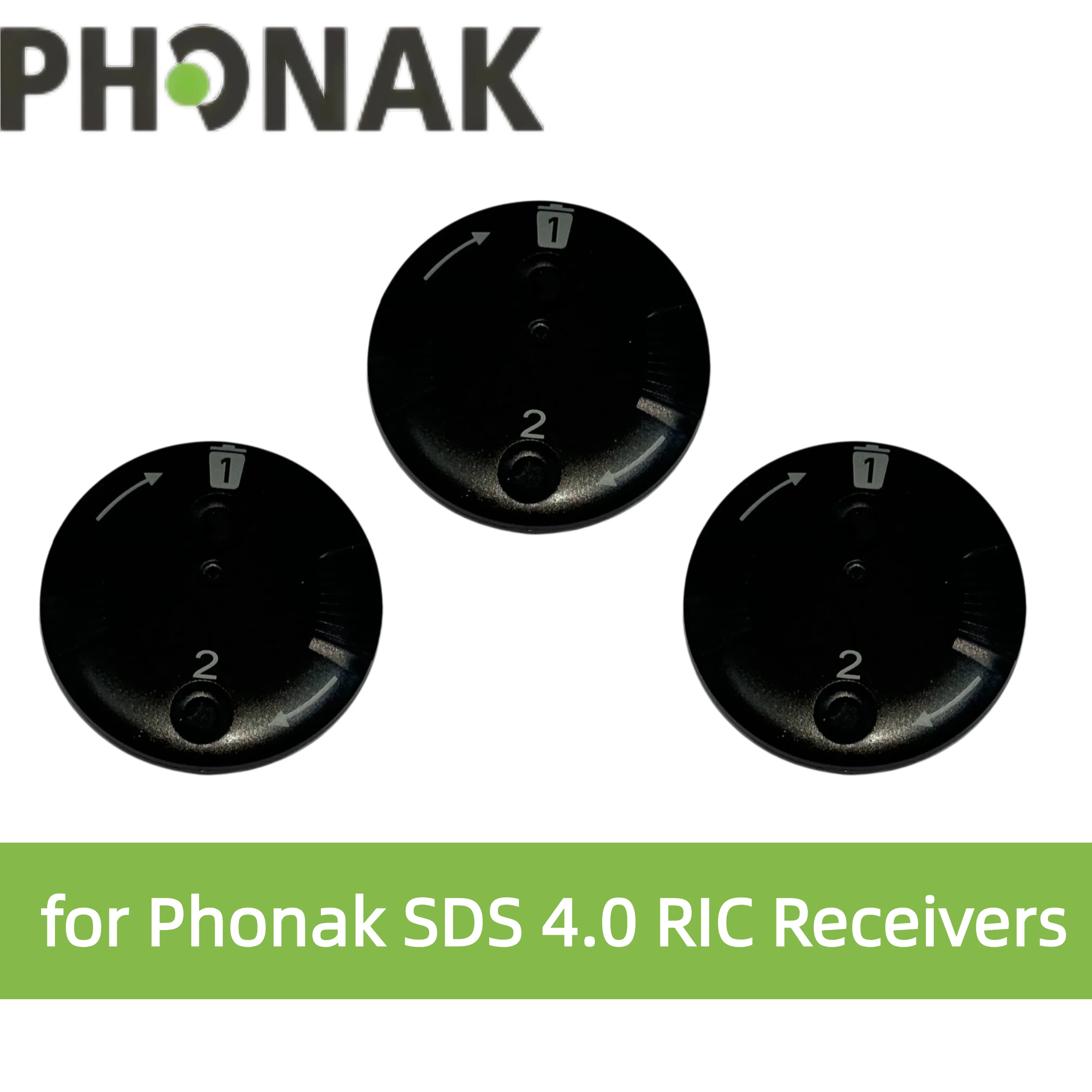 CeruGuard Disk  Wax Guards for Phonak/Unitron SDS 4.0 RIC – Replacement Filters