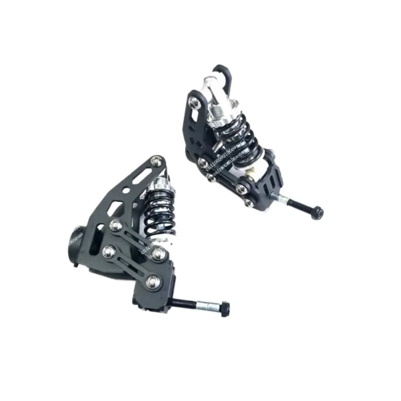 

Four-wheel skateboard suspension shock absorber bridge shock absorber bridge spring shock absorber