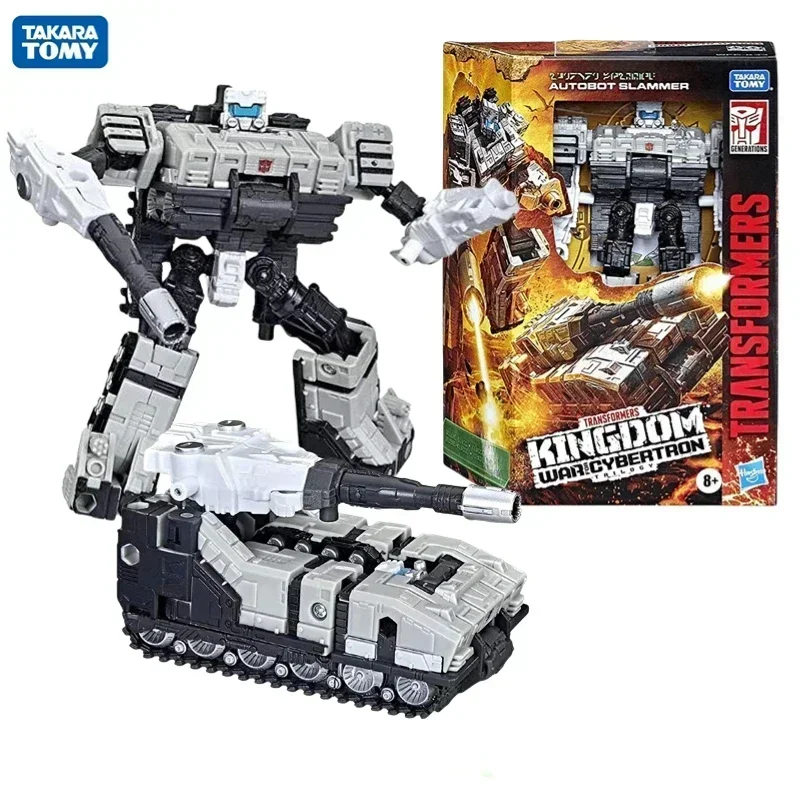 In Stock Transformation Toys Masterpiece Kingdom War for Cybertron Series Pipe Slammer Action Figure Toy Collectible Gift