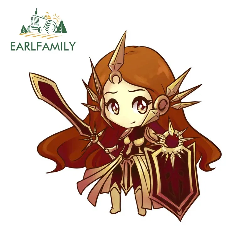 EARLFAMILY جامعة الأساطير LOL ليونا ملصقات السيارات الكتابة على الجدران الرسومات دراجة نارية شارات الفينيل أنيمي واقية من الشمس اكسسوارات السيارات #2
