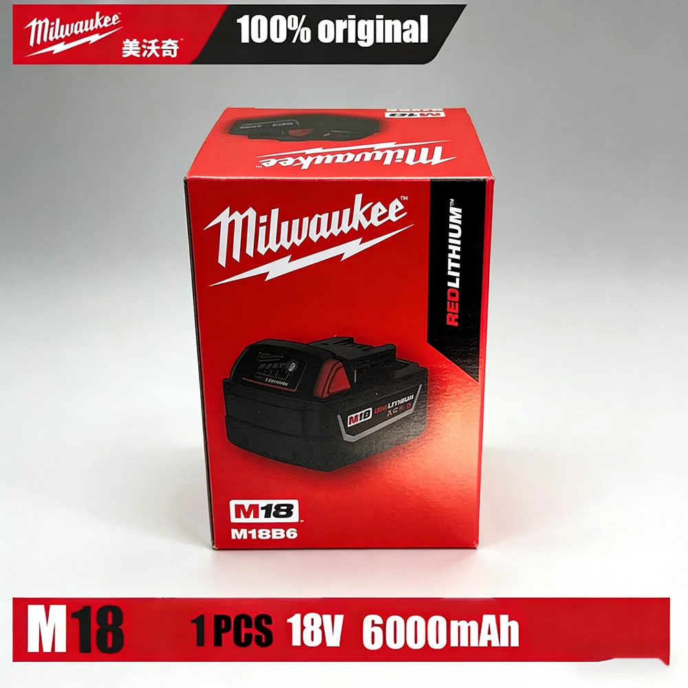

Rechargeable Lithium Ion Batteries ,Replacement Milwaukee 48-11-1815 48-11-1850 48-11-1860 Z50 Tool Origina Milwaukee M18 18650