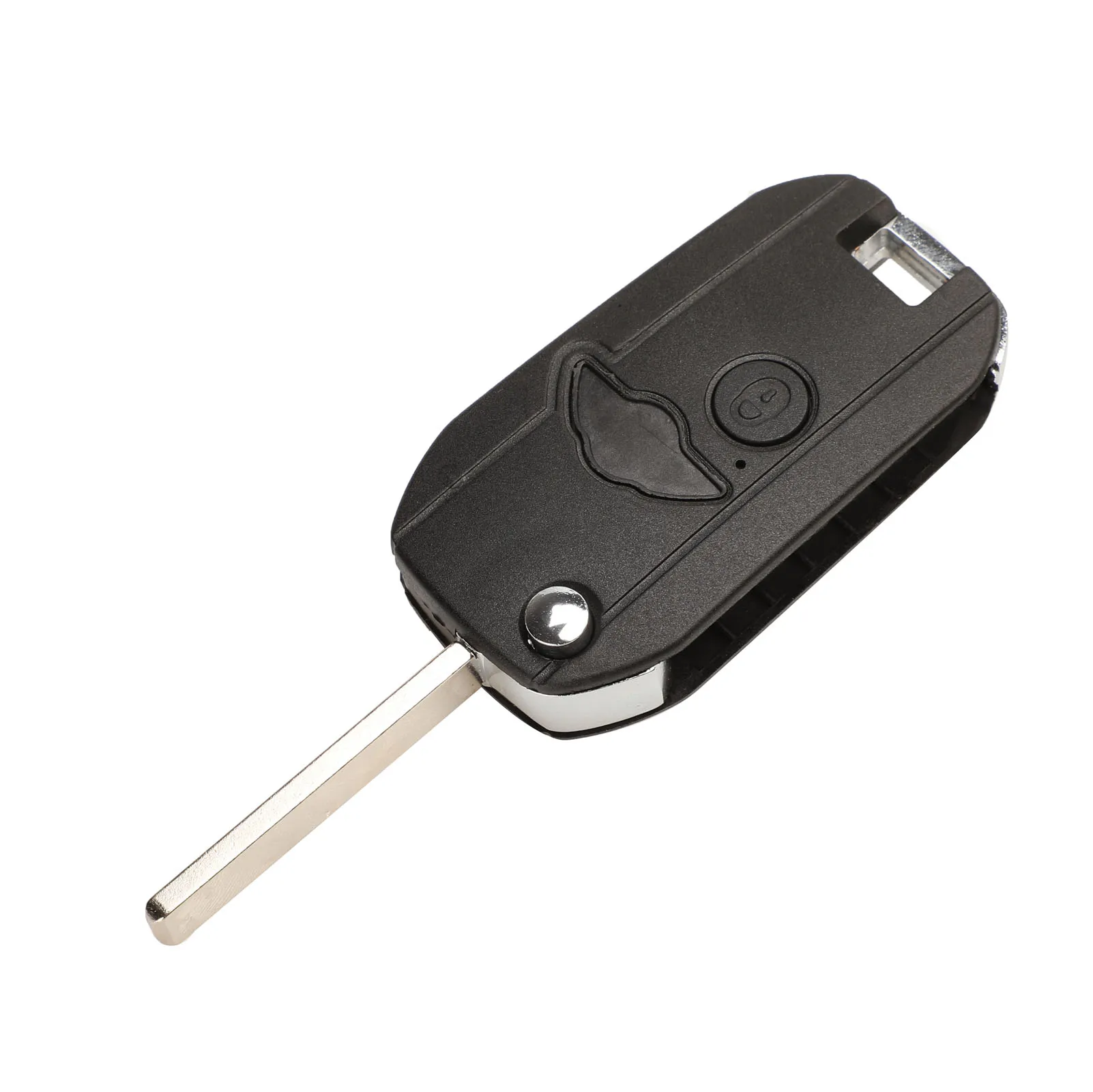 jingyuqin Modified Klapki Remote Key Fob samochodowy Shell dla BMW Mini One Cooper R50 R53 Blank Klucz Case 2 przyciski