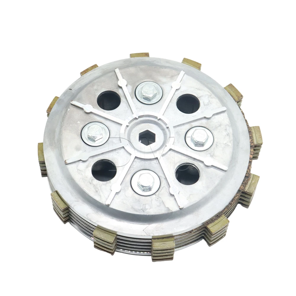For Yamaha XV250 Virago 250cc XV 250 V LF250-P LF250-D QJ250H Motorcycle Engine Clutch Plates Assembly Drum Kits