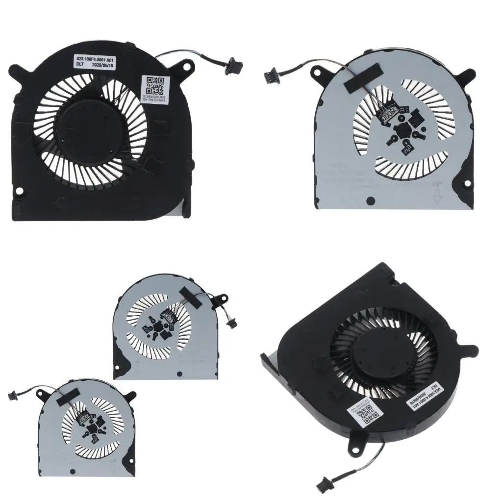 

A52B Laptop CPU GPU Radiator for DC 5V 4pin 4-wire for DellG3 3590 G3-3590 0160GM 04N