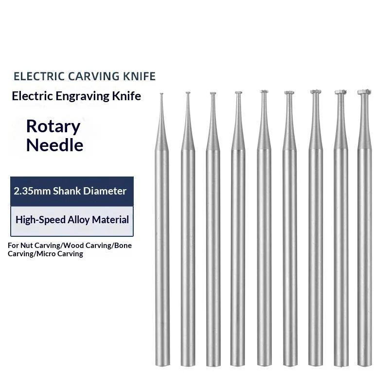 Answer1Pc Emery Grinding Head Tip 0.6-2.3mm Cutting Drill Bit For 2.35mm Polishing Pen Screw Cutting IC Chip Grinding