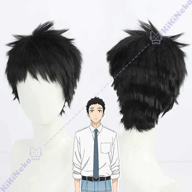 Anime wakana gojo peruca cosplay jojō wakana wacchan cosplay cabelo para comicon festa de halloween adulto feminino masculino